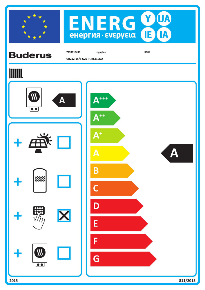 Buderus Logaplus Paket K60S Gas Brennwert Kessel GB212 RC310 Zubehör 15 22 30 40 50 kW