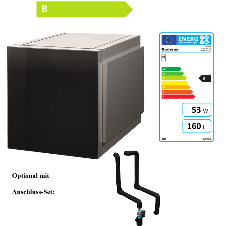 Buderus Speicher Logalux L135.3  L160.3  L200.3 RS-B Warmwasserspeicher liegend